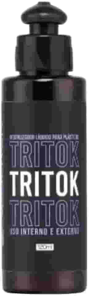 Tritok Revitalizador de Plástico Líquido, Preto, Uso Interno e Externo, Resistente à Água, com Excelente Aroma