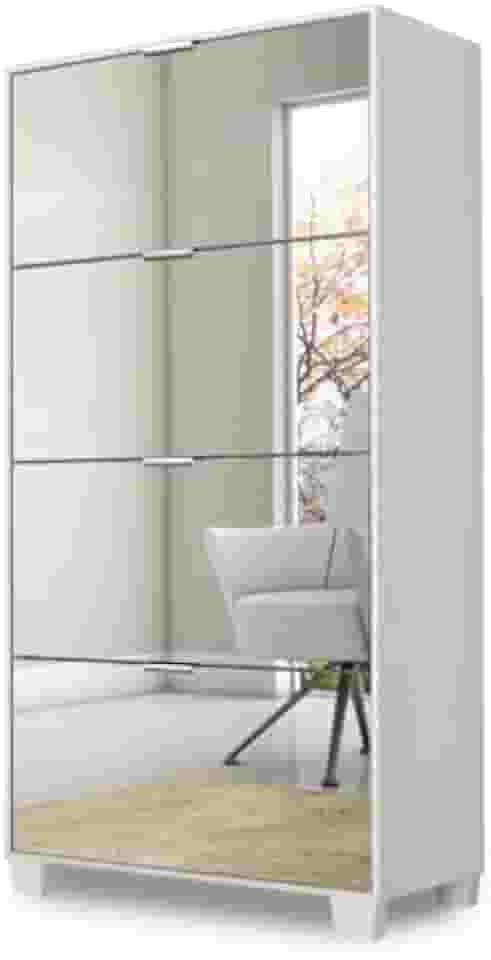 Sapateira Pequim Espelhada (Branco)