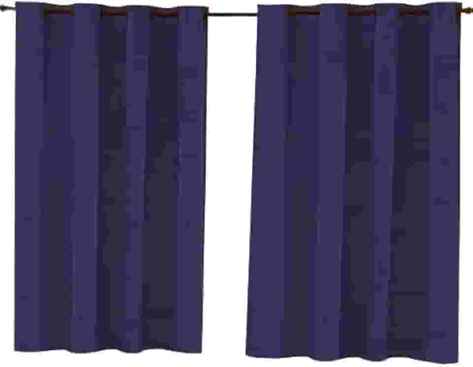 Cortina Blackout Corta Luz 220cm x 130cm - Marinho