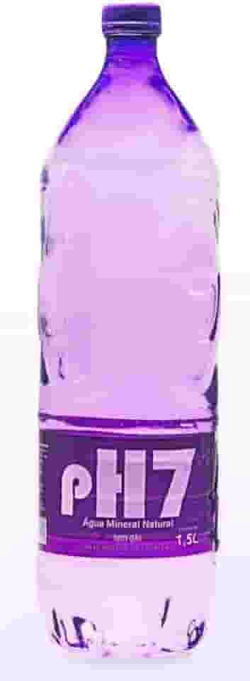 PH-7 Água Mineral Natural, Garrafa 1,5L, Pacote com 6 Unidades