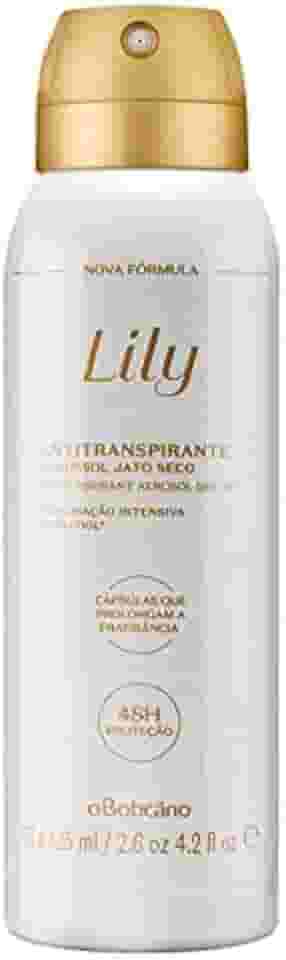 Boticario Desodorante Antitranspirante Aerossol Lily 75g/125ml