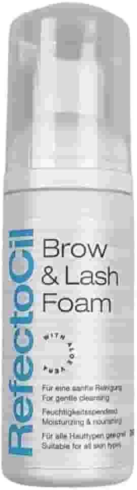 Espuma de Limpeza Facial RefectoCil Foam 45ml – Limpa Suavemente a Pele e a Região dos Olhos - Ideal para Extensão de Cílios - Higieniza sem Irritar - Oil-Free - Uso Profissional e Diário