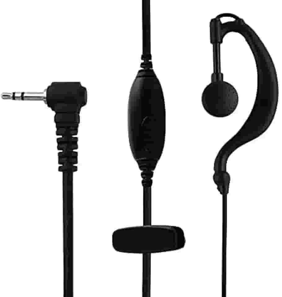 Fone de ouvido P1 com microfone PTT para rádio TalkAbout Motorola T200 T210 T270 T460 T470 T200MC T200BR T460MC T400MC