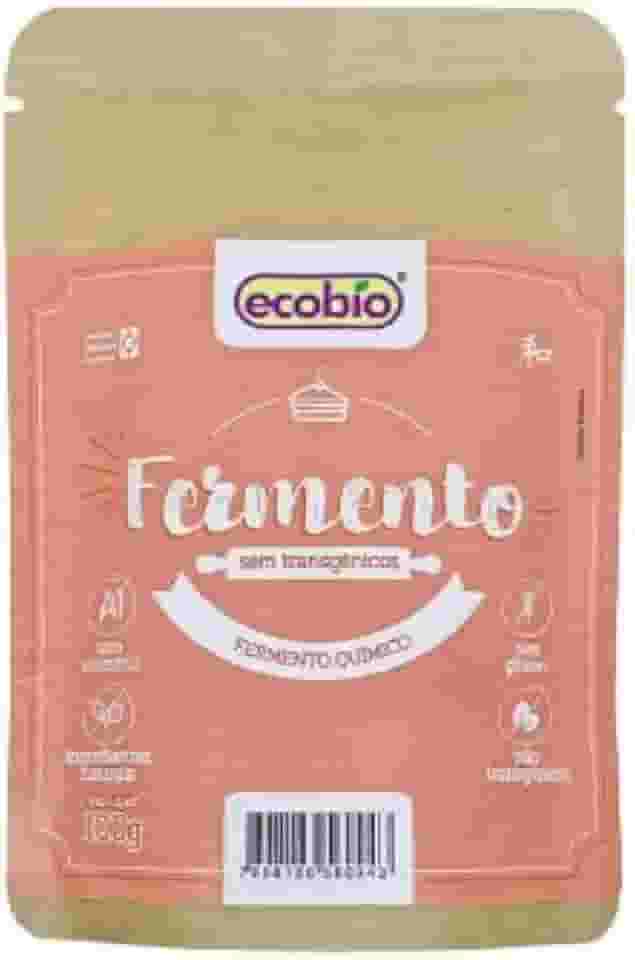 Kit 2X: Fermento Não Transgênico Ecobio 100g