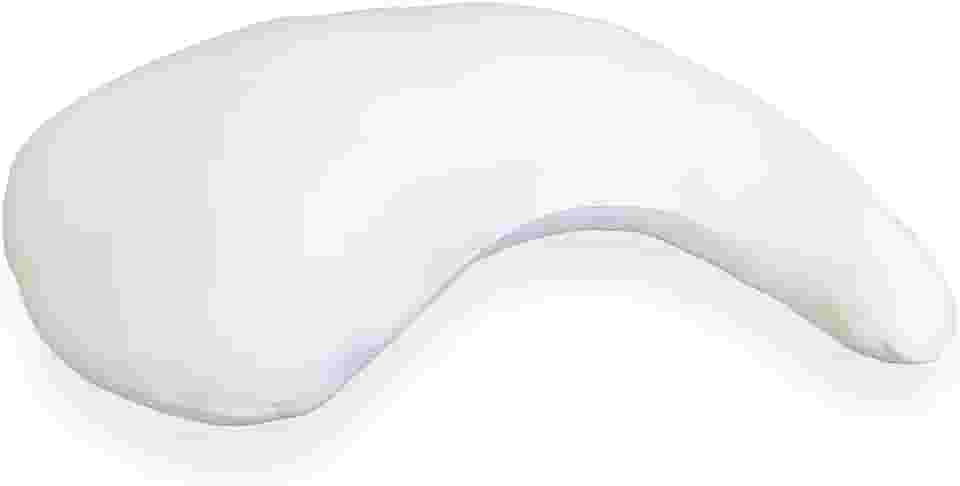 Almofada de Amamentação Anatômica Caju Branca - Apoio Ergonômico Mamãe e Bebê - Bicho Papão