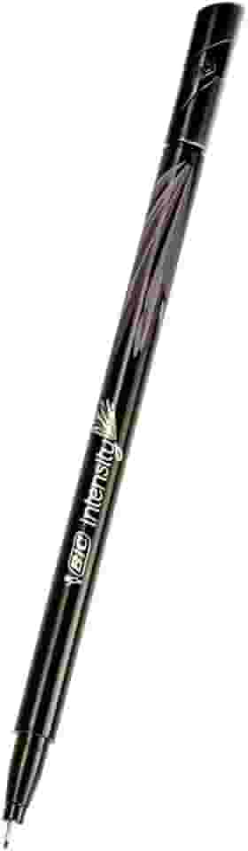 BIC, Caneta Intensity Fine, 0,4 mm, Preta, 1 Unidade