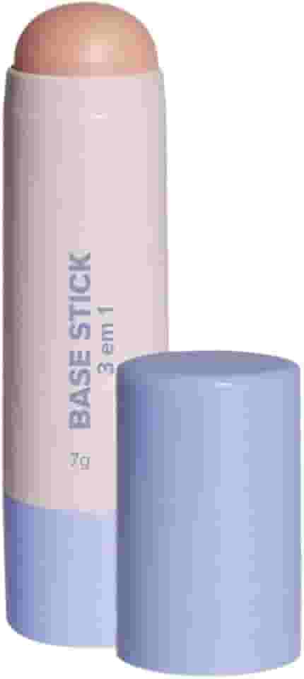 Base Stick 3 em 1, Base, Corretivo e Contorno, Acabamento Soft Matte, 7g, Resistente à Água, Longa Duração - Maquiagem (07, Padrão)