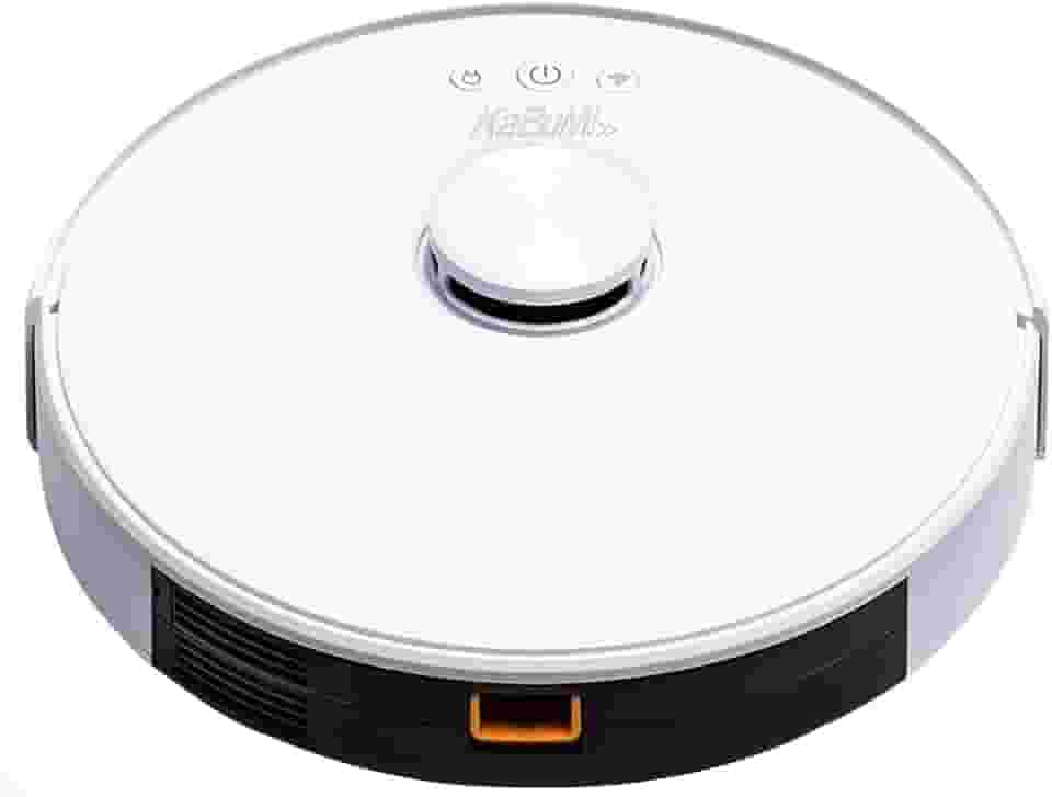 Robô Aspirador de Pó KaBuM! Smart 700, Branco, Aspira e Passa Pano, Mapeamento IR 360º, Controle via Aplicativo, Google Assistant e Alexa XR500 Bivolt