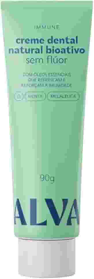 Alva Pasta de dente Immune – Menta e Melaleuca vegano 90g