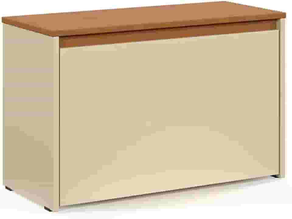 Sapateira Articulada Safira Com Porta Basculante Charme - Off White/Freijó