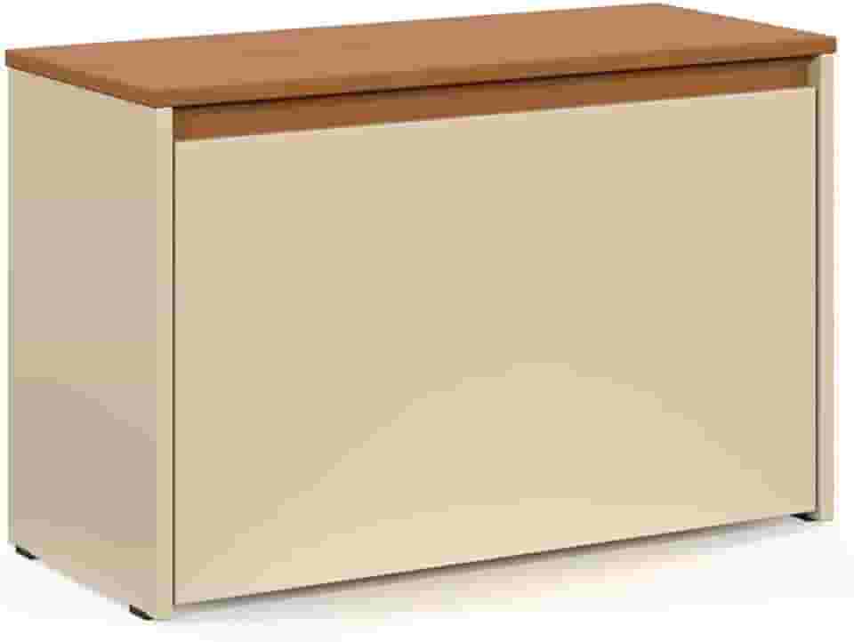 Sapateira Articulada Safira Com Porta Basculante Charme - Off White/Freijó