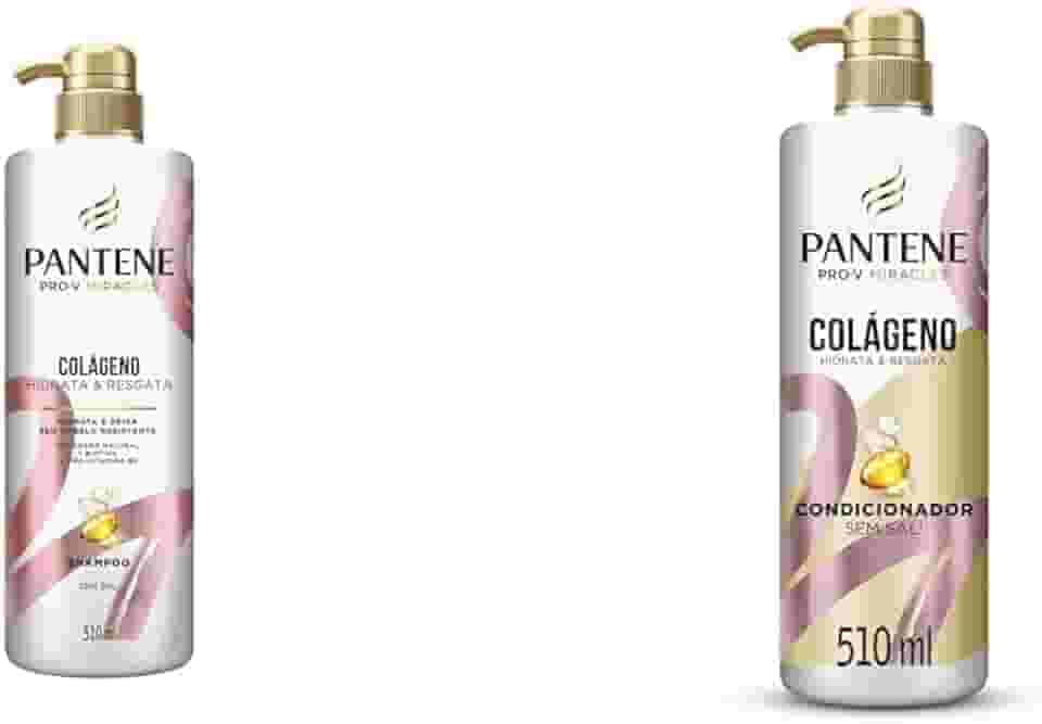 Kit Pantene Shampoo + Condicionador Colágeno
