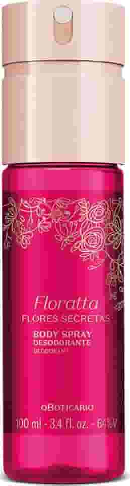 Floratta Flores Secretas Desodorante Body Spray 100ml O Boticário