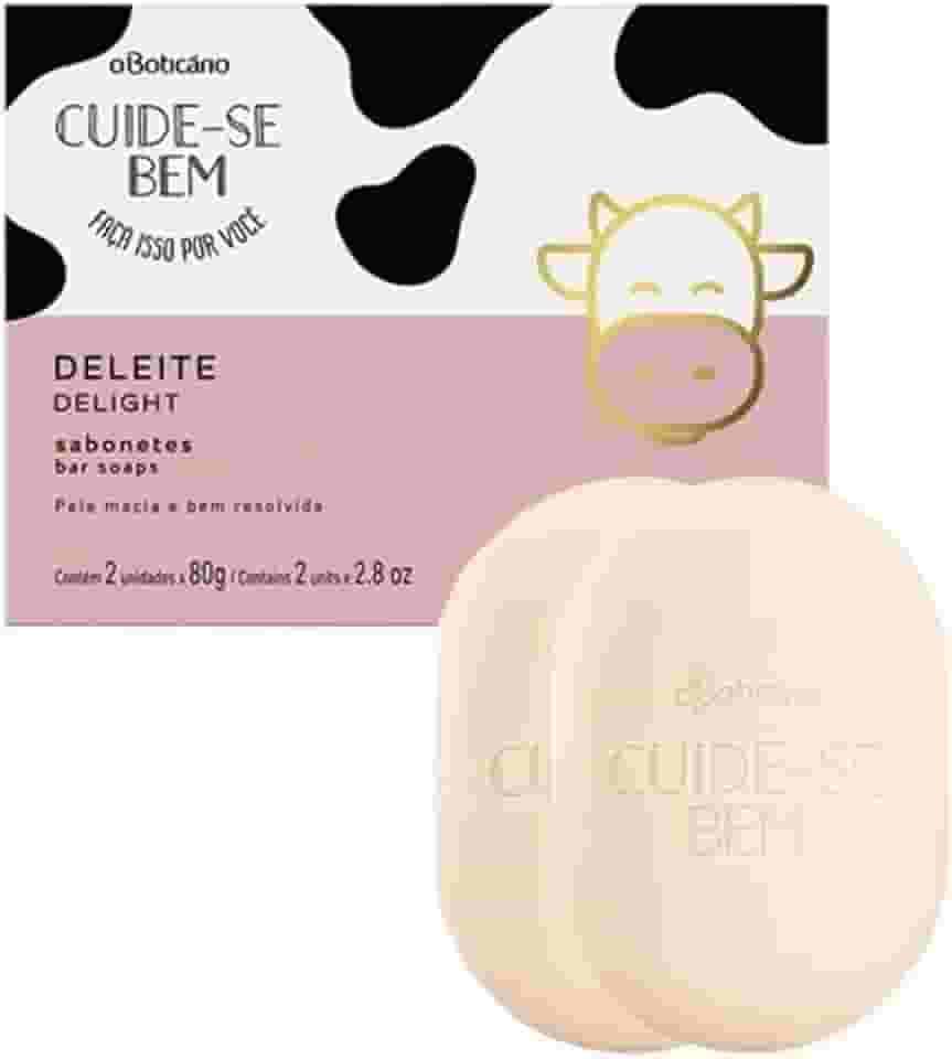 Cuide-se Bem Deleite Sabonete Em Barra O Boticário 2x80g
