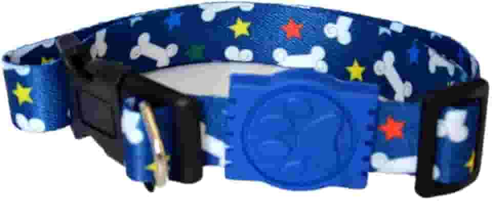 MY PET BRASIL Coleira Para Cachorros G Coleira Ajustável Ossinho Passeio E Viagem Confortável E Resistente