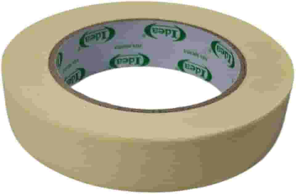 Fita Crepe para Pintura 15mm x 50m – 10 Unidades com Alta Aderência e Remoção Limpa