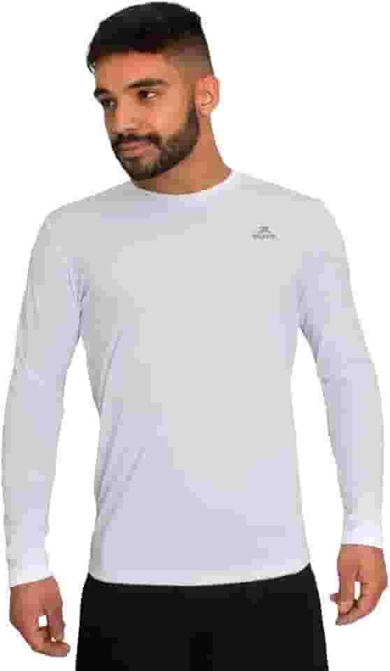 Camisa Dry Basic LS Muvin – Manga Longa – Masculina – Proteção Solar UV50 – Camiseta Para Academia – Treino Funcional – Pilates – Yoga – Corrida – Ginástica – Fitness – Caminhada – Secagem Rápida