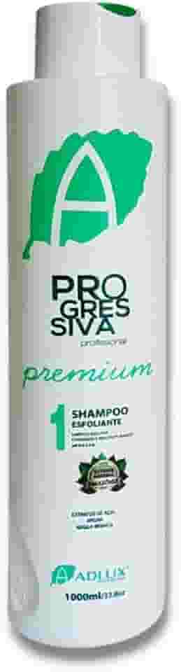 Shampoo Esfoliante Progressiva Premium Pró 20 Adlux – 1l Sem Formol. Limpa Profundamente, com Cheiro Agradável