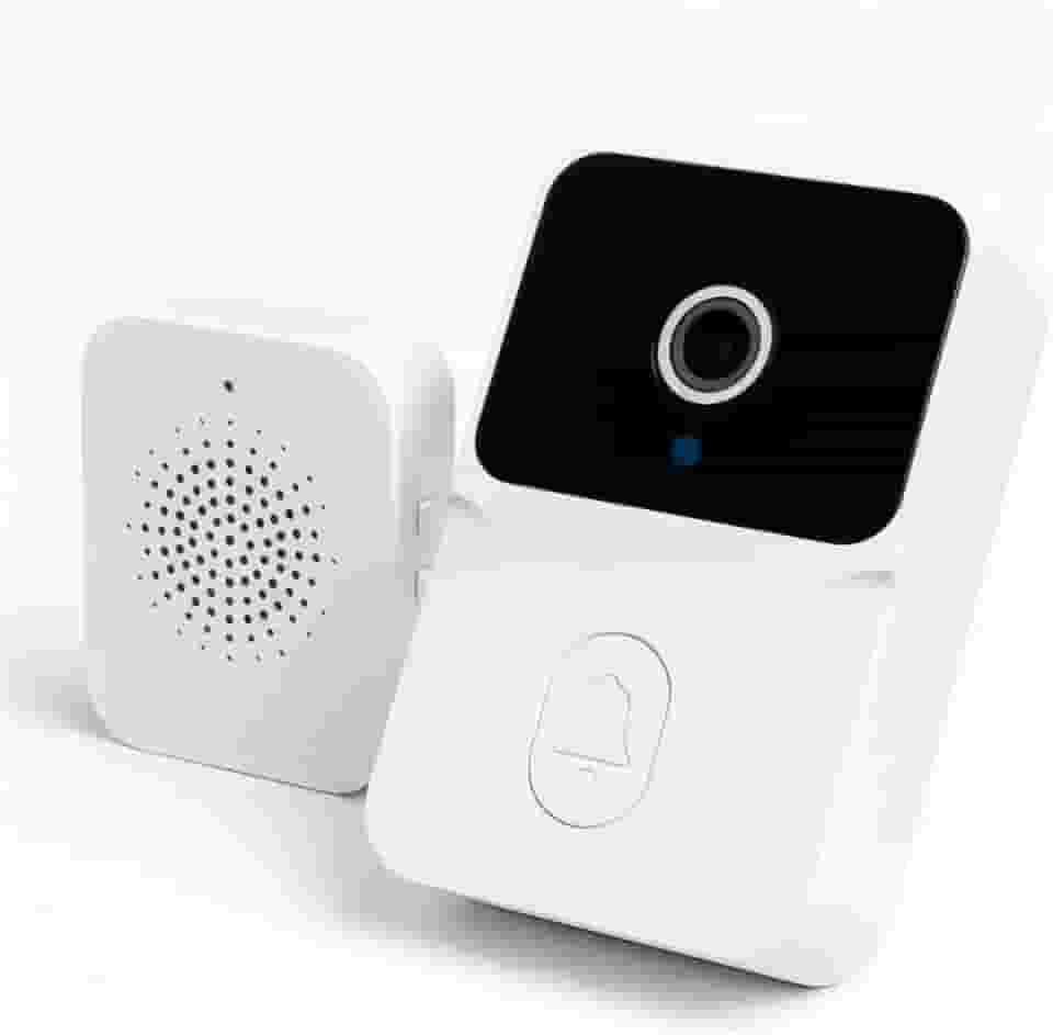 Campainha Inteligente Sem Fio com Câmera HD Visão Noturna e Áudio Bidirecional Conexão Wi-Fi Monitoramento em Tempo Real pelo Celular Alerta de Movimento e Segurança Residencial Premium