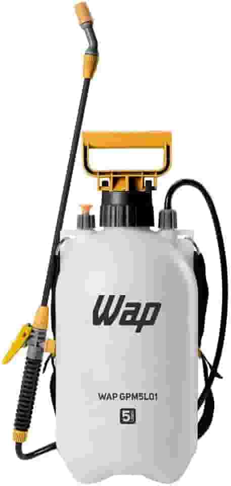 WAP Pulverizador Manual 5 Litros GPM5L01 Borrifador Com Compressão Prévia Jato Regulável Trava Para Pulverização Contí­nua