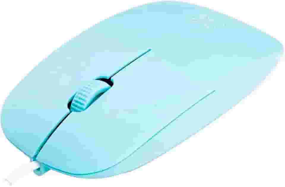 MOUSE SURFACE AZUL COM FIO 1200DPI USB2.0