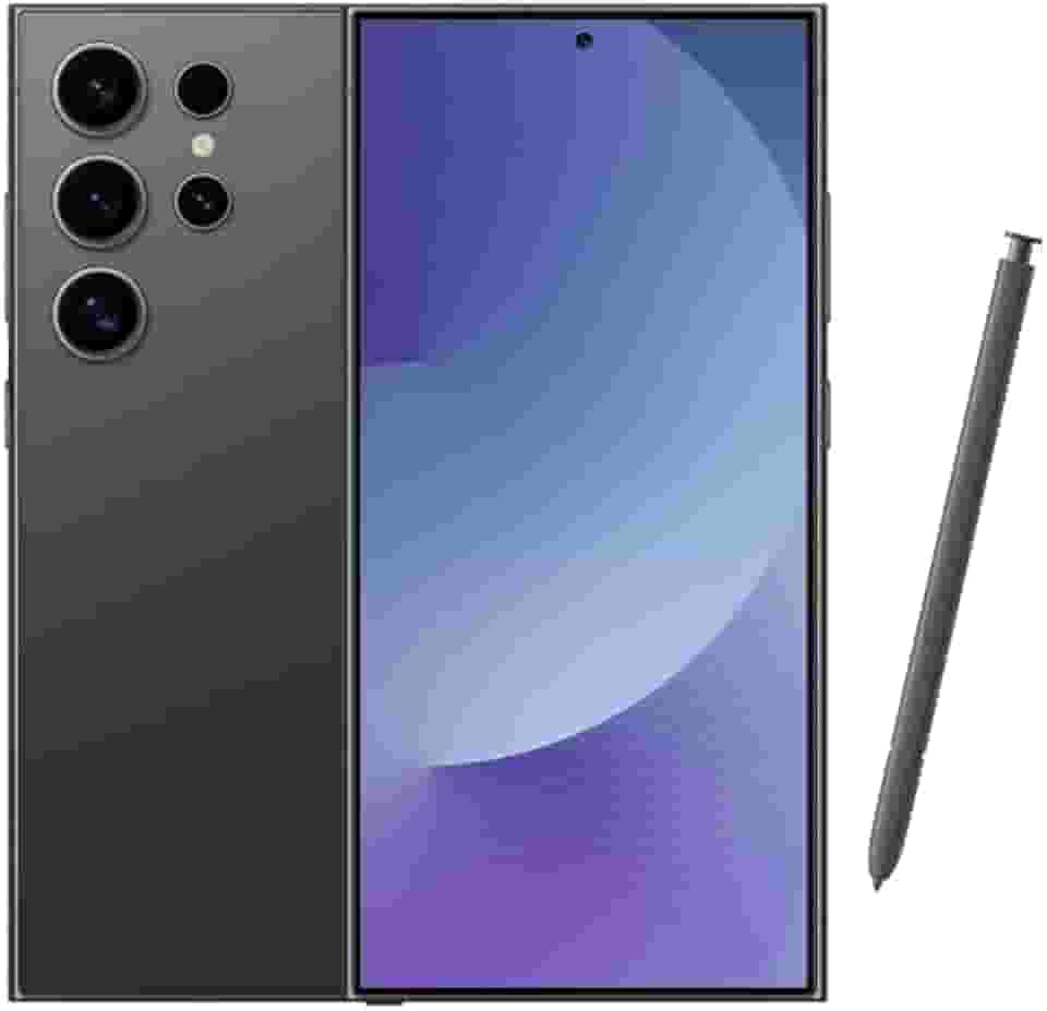 Smartphone Samsung Galaxy S24 Ultra, Galaxy AI, Selfie de 12MP, Tela de 6.8" 1-120Hz, 512GB, 12GB RAM - Titânio Preto (Recondicionado)