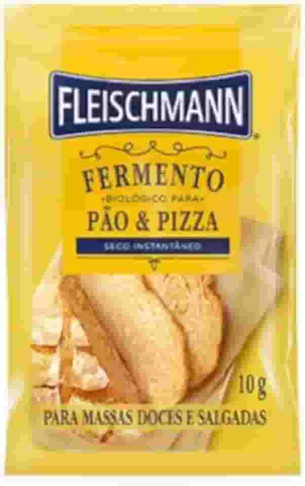 Fermento Biológico Pão e Pizza Seco Fleischmann 10g
