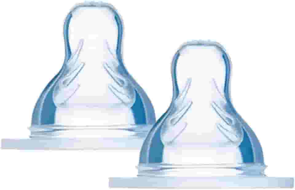 Bico Mamadeira X MAM 6+ meses - Fluxo Super Rápido - Embalagem DUPLA