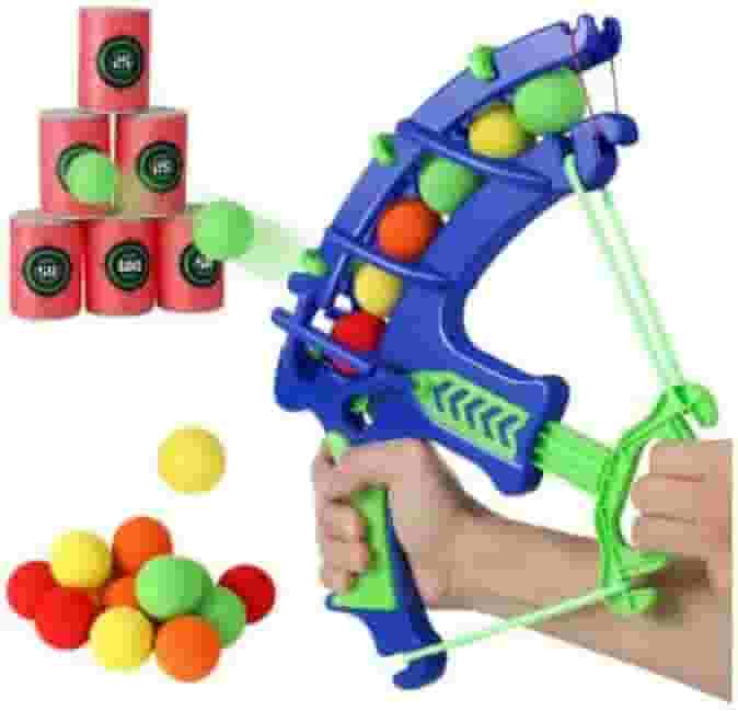 Jogo de Arco e Flecha para Crianças com Alvo de Pontuação – Brinquedo Educativo e Divertido