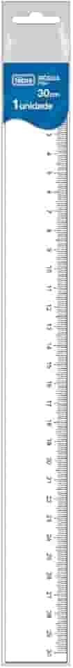 Régua em Poliestireno 30 cm Académie, Tilibra, 288772 - 1 un