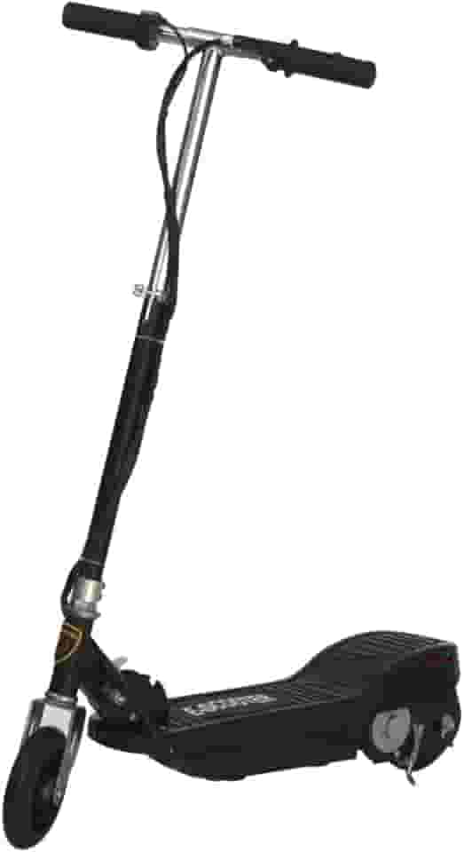 Patinete Elétrico Infantil Dobrável Recarregável, Scooter Motorizado Preto e Cinza, 95x75x37cm