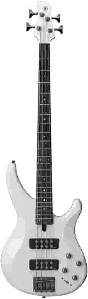 Contrabaixo Elétrico 4 cordas TRBX 304 WH Branco Yamaha