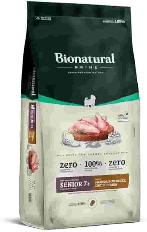 Bionatural Prime - Frango Cães De Raças Peq. Sênior 7+10,1kg