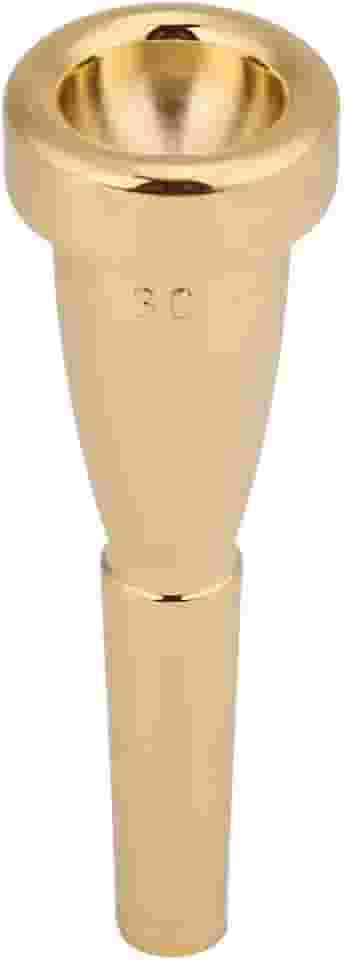 HEEPDD Bocal de Trompete para Tamanho 3C, Formato Confortável da Cabeça de Bala, Acessório de Instrumentos Musicais para Tamanho 3C, Formato Confortável da Cabeça de Bala, Acessório de Instrumentos