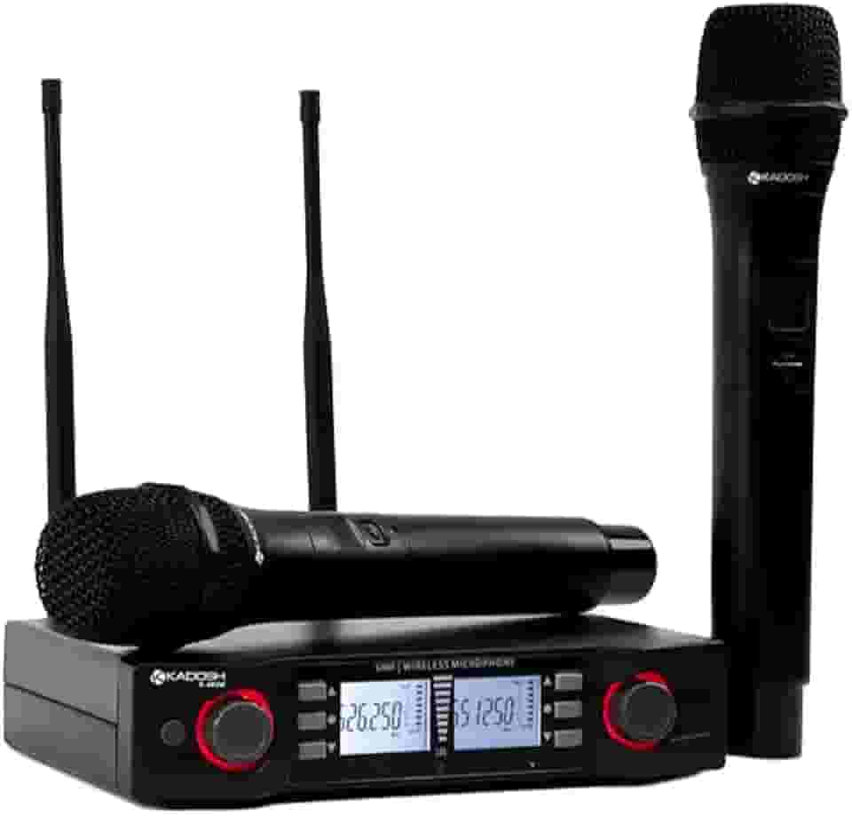 Microfone sem Fio de Mão Duplo Kadosh K492M