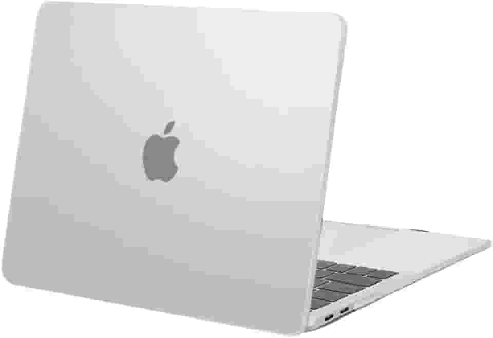 Capa Case Rigida para MacBook Air de 13 polegadas, Modelos A2337, A2179, A1932 (Transparente Fosco)