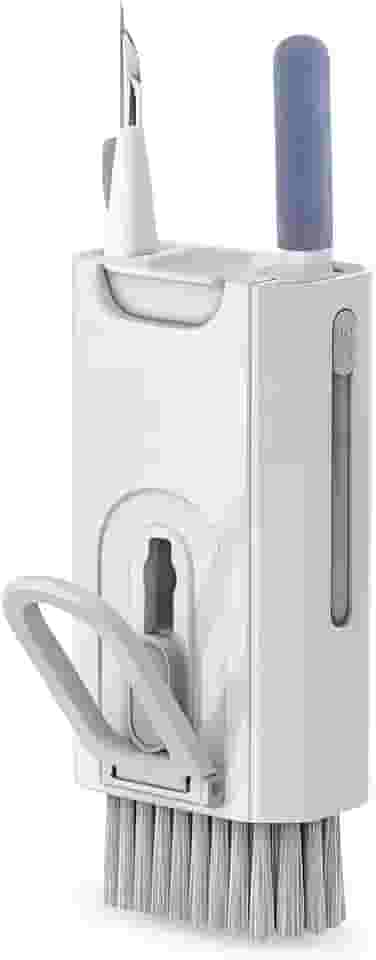 Kit Escova de Limpeza 8 em 1 – Para Teclado, Fone de Ouvido, Tela, Notebook, Celular, Spray e Removedor, Premium