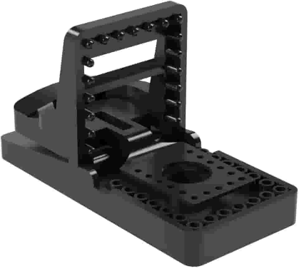 Kit 2 Ratoeiras Mecânica Shark Pega Ratos Camundongos Indústrial Comércio