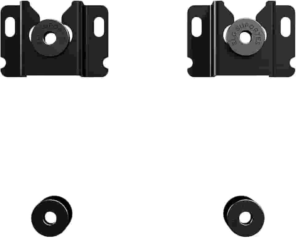 ELG, GENIUS, Suporte Fixo Universal de Parede Para TVs de 14' a 100', Capacidade até 100 kg, Padrão VESA de 75x75 a 800x400mm, Preto