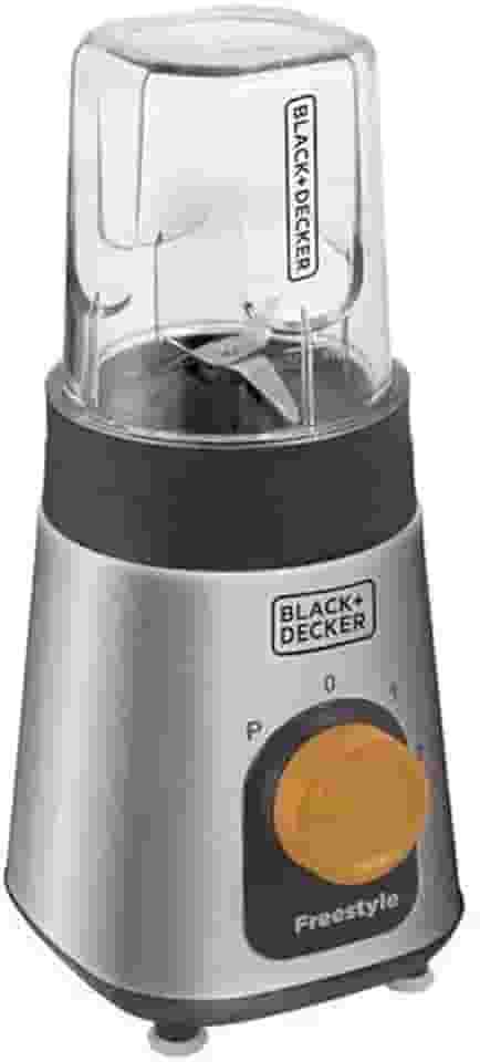 BLACK+DECKER Liquidificador, Processador, Freestyle, com Acabamento em Inox, Modelo LP320, 220V