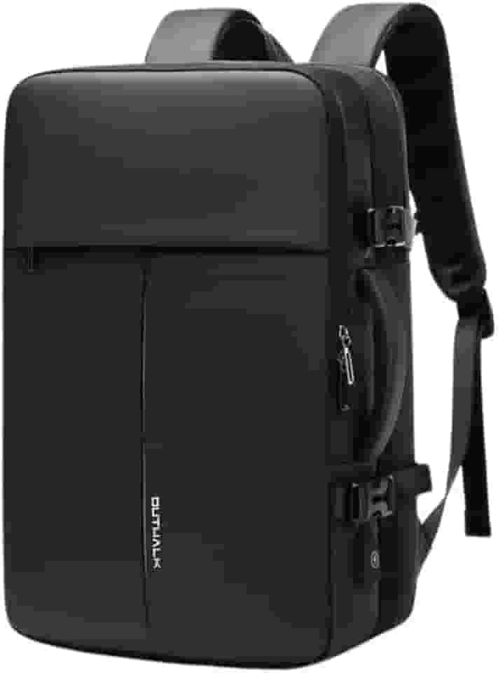 Mochila Masculina Executiva Grande Impermeável para Notebook 15.6 Polegadas com Entrada USB Antifurto Moderna, Trabalho Viagem Academia Escolar executiva – BANGE