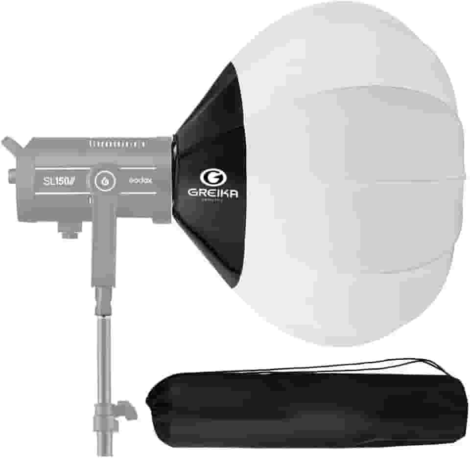 Softbox Globo Greika LBS65 Balão Chines 65cm Montagem Bowens