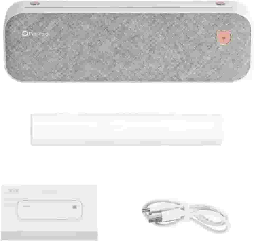 Xd Mega Imports A40 Impressora Portátil, A4 Sem Fio, Monocromática, Impressora Térmica Portátil Compatível com Android e iOS, Suporta Largura de Papel de 2''/3''/4''