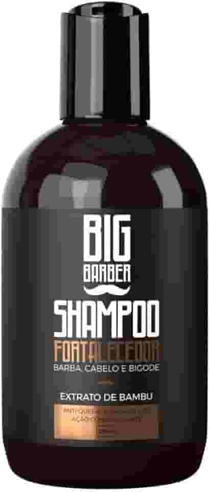 Shampoo Fortalecedor Para Barba Big Barber 250ml Profissional