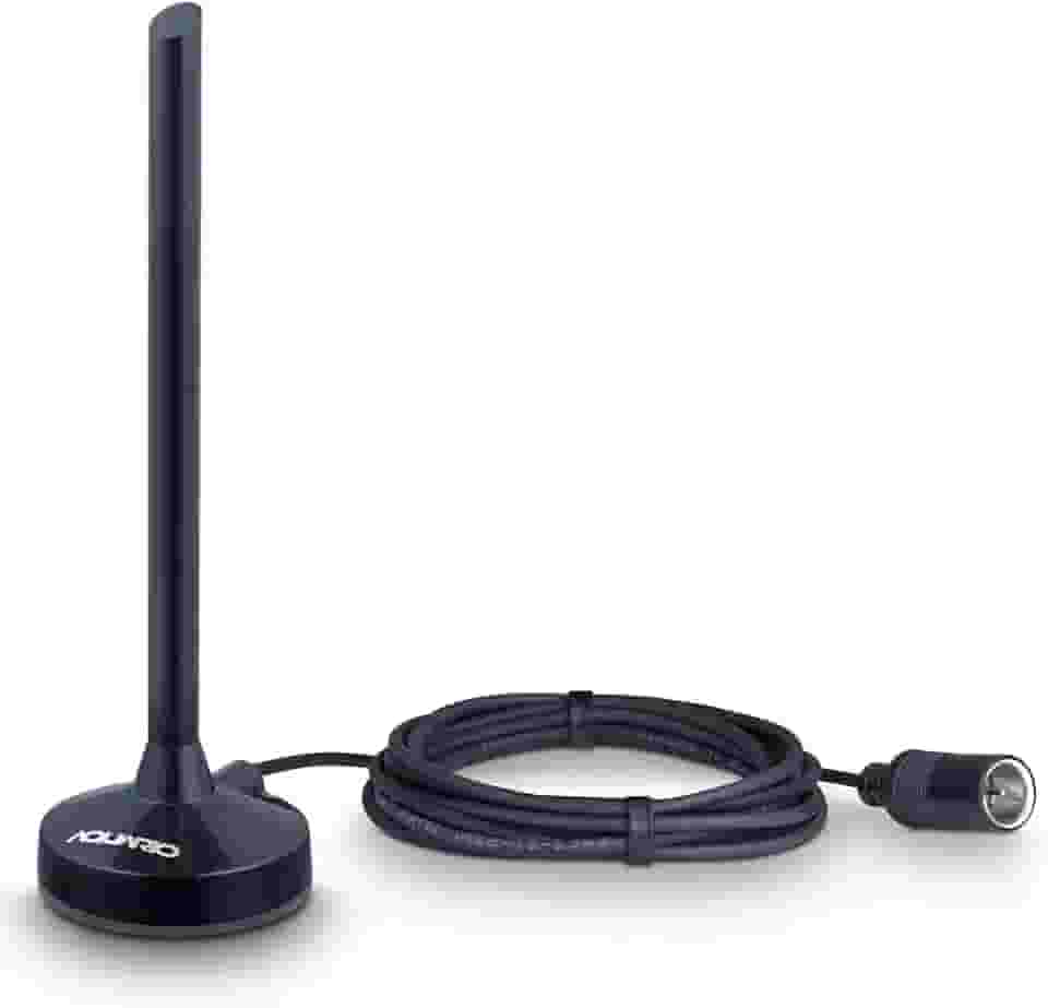 Antena Interna TV Digital HDTV DTV-100P AQUÁRIO, Aquario, DTV-100P, Preto
