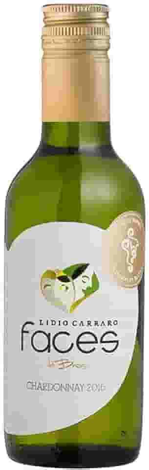 Vinho Branco Seco Chardonnay Faces do Brasil Lidio Carraro 187ml