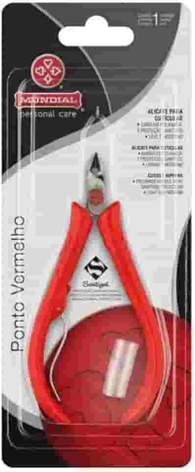Mundial S/A Alicate Cutícula Ponto Vermelho