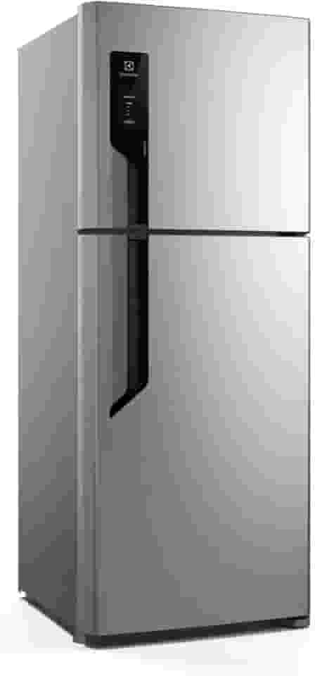 Geladeira Electrolux Frost Free 431L Efficient AutoSense Duplex Inox Look (TF70S) 220V