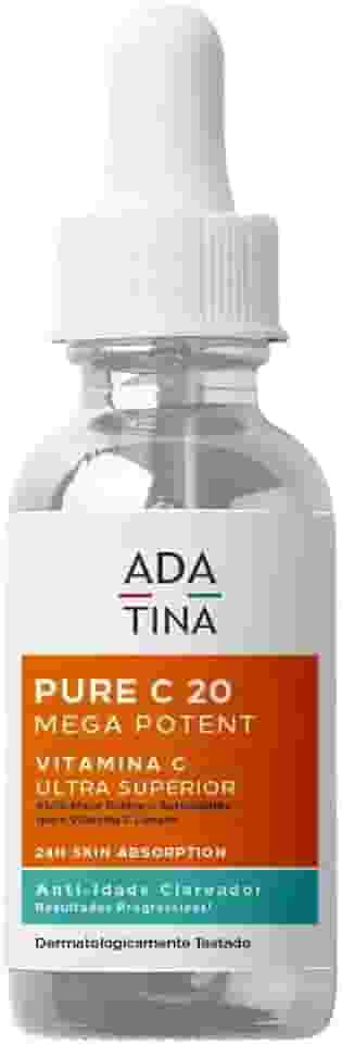 Pure C 20 Mega Potent Serum Vitamina C Ultra Superior Clareador Anti-Idade Ada Tina