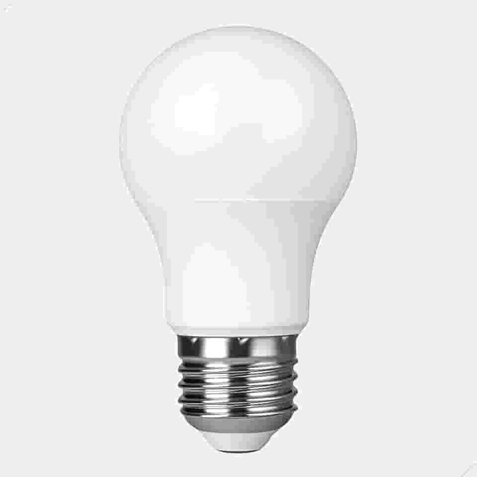 Lâmpada Bulbo Led Econômica de 12w 3000k Branco Quente Luz Amarela para Ambientes Aconchegantes E27 Bivolt 127v e 220v (1)